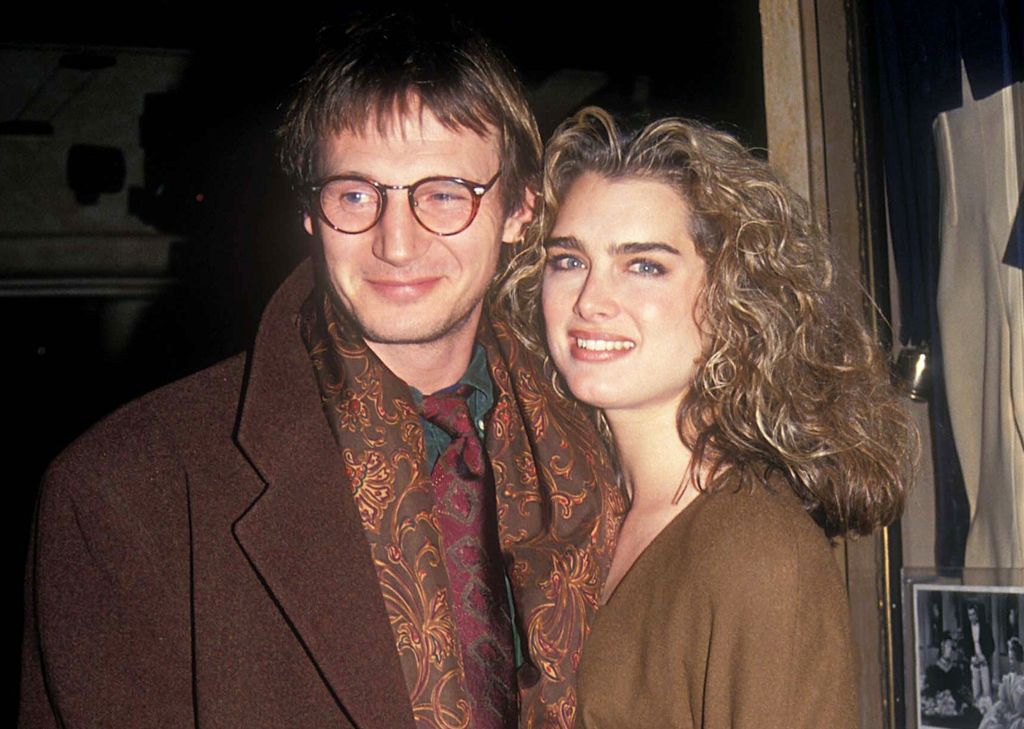 Liam Neeson i Brooke Shields