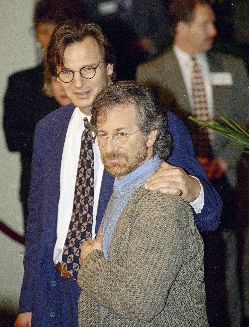 Liam Neeson i Steven Spielberg