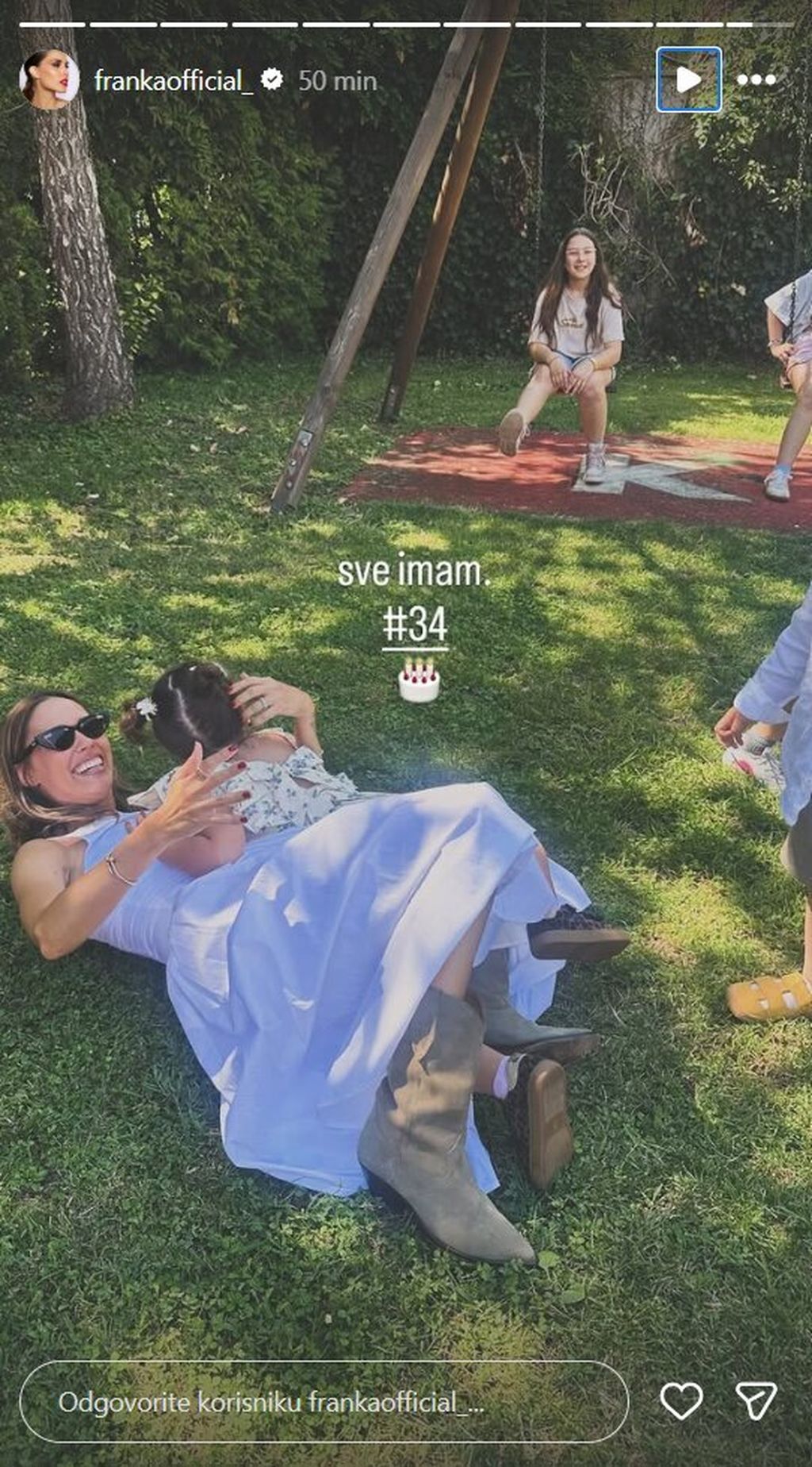Franka Batelić na Instagramu