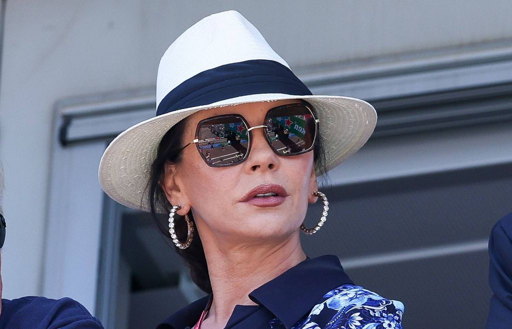 Catherine Zeta-Jones i Michael Douglas na Formuli 1 u Monte Carlu - 1
