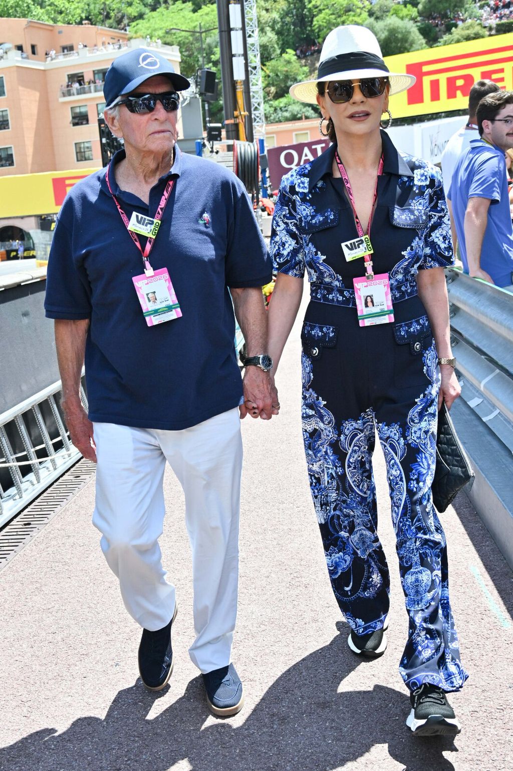 Catherine Zeta-Jones i Michael Douglas na Formuli 1 u Monte Carlu - 2