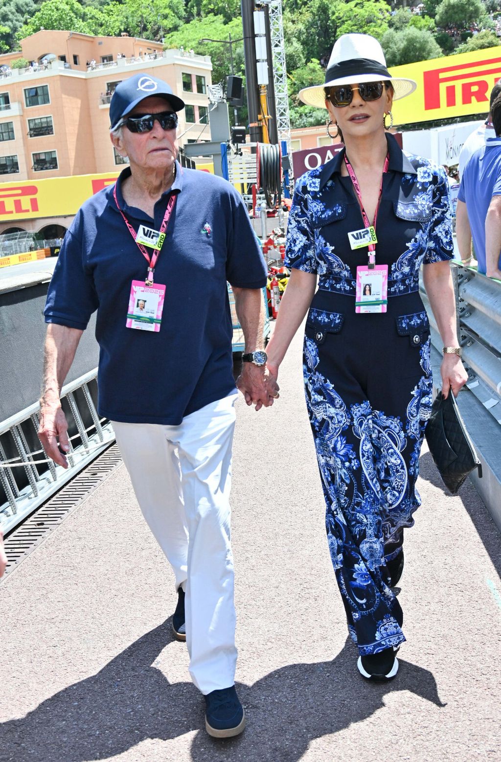 Catherine Zeta-Jones i Michael Douglas na Formuli 1 u Monte Carlu - 4