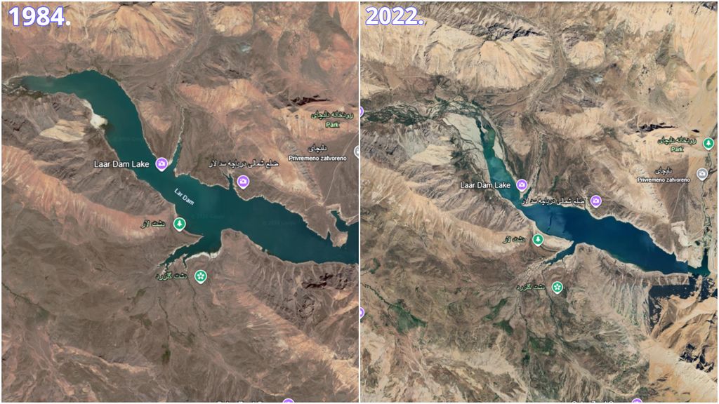Jezero Urmia u Iranu