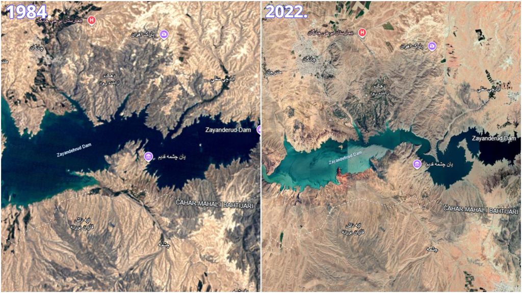 Jezero Urmia u Iranu