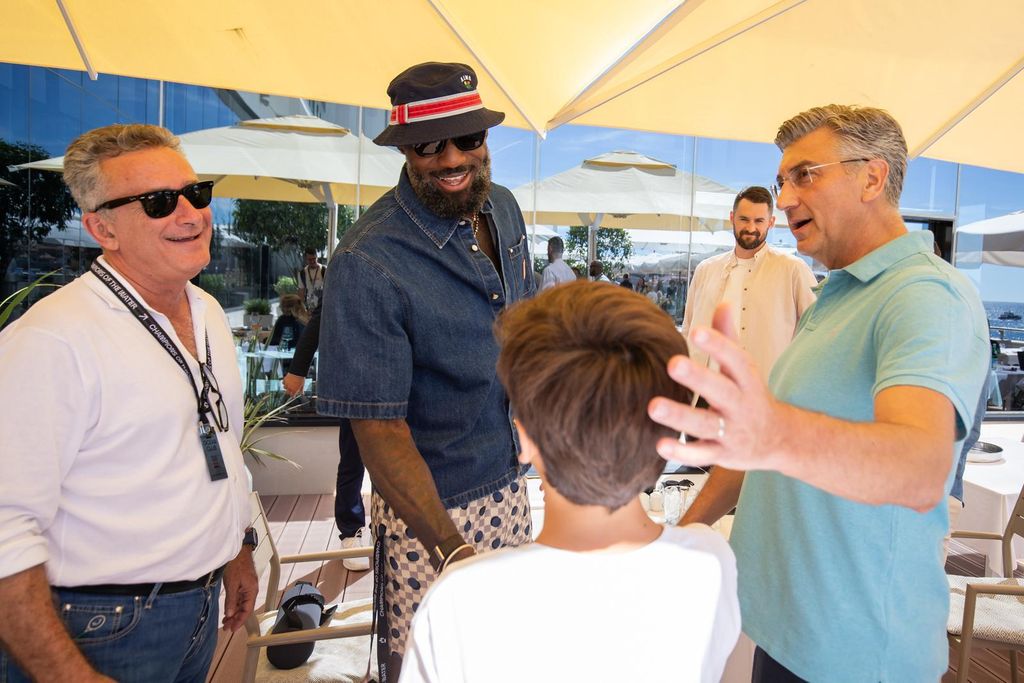 LeBron James i Andrej Plenković u Dubrovniku - 2