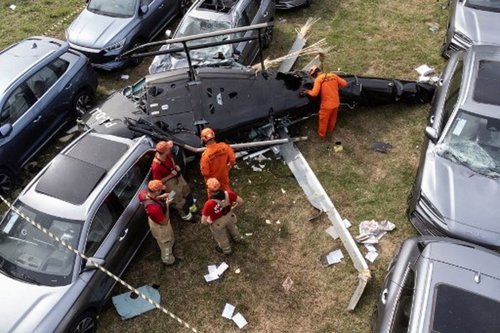 Sudarila se dva helikoptera u Brazilu - 3
