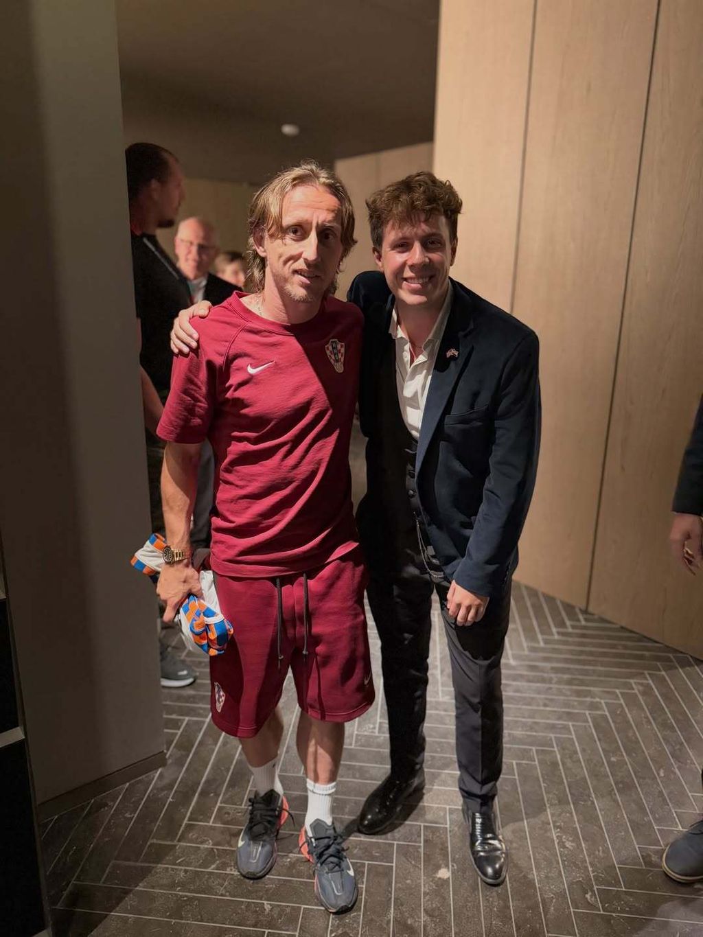 Roko Blažević i Luka Modrić