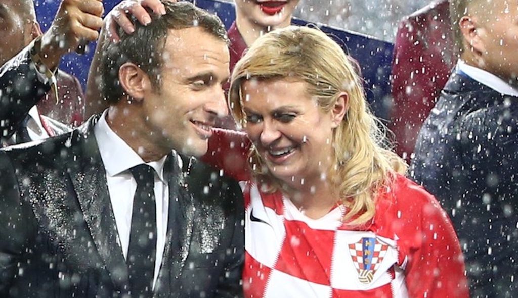 Emmanuel Macron, Kolinda Grabar-Kitarović
