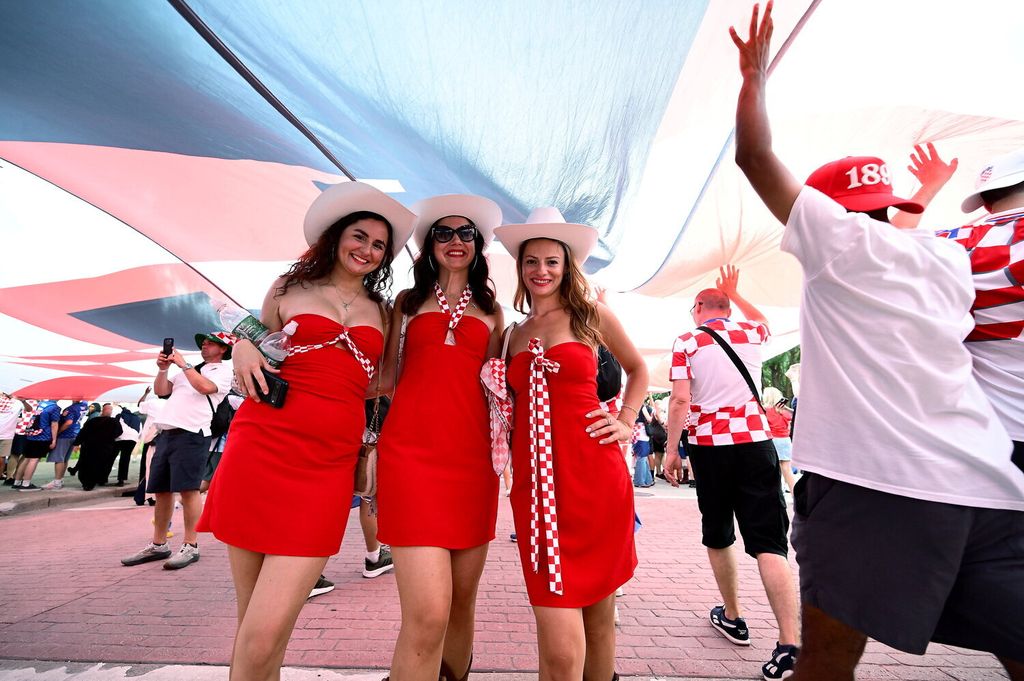 Hrvatski navijači u Dallasu