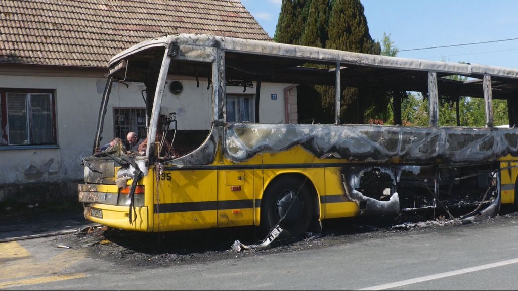 Izgorio autobus - 2