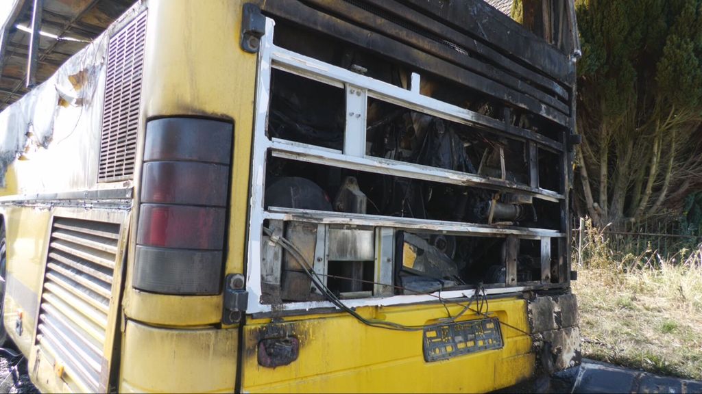 Izgorio autobus - 2