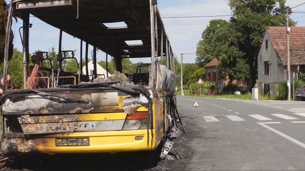Izgorio autobus - 2