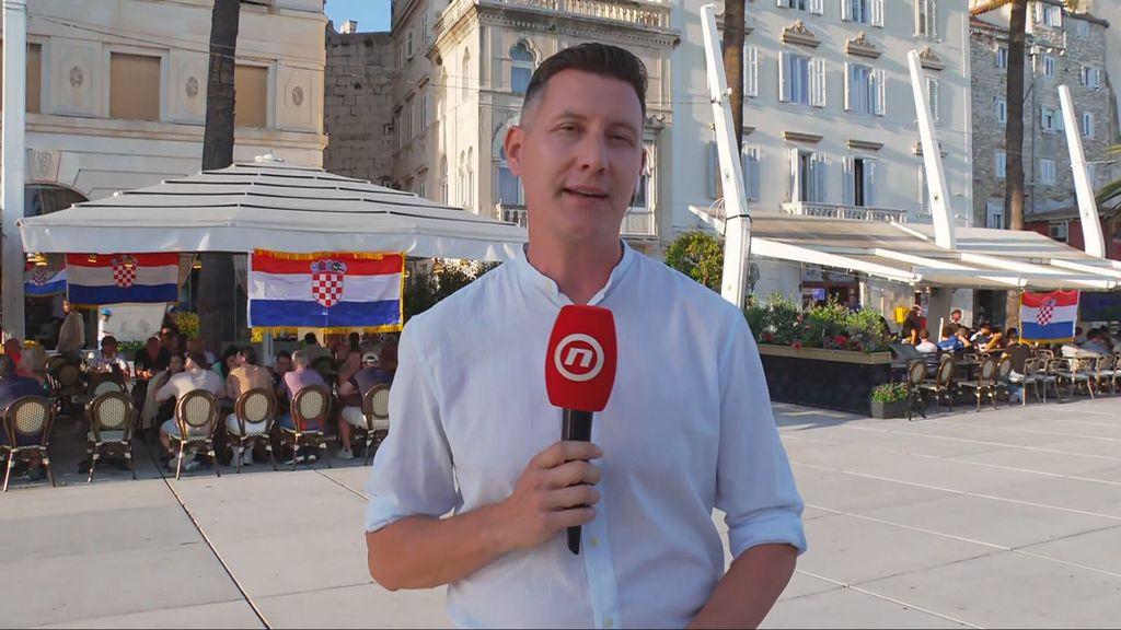 Atmosfera u Zagrebu uoči utakmice Hrvatska - Engleska