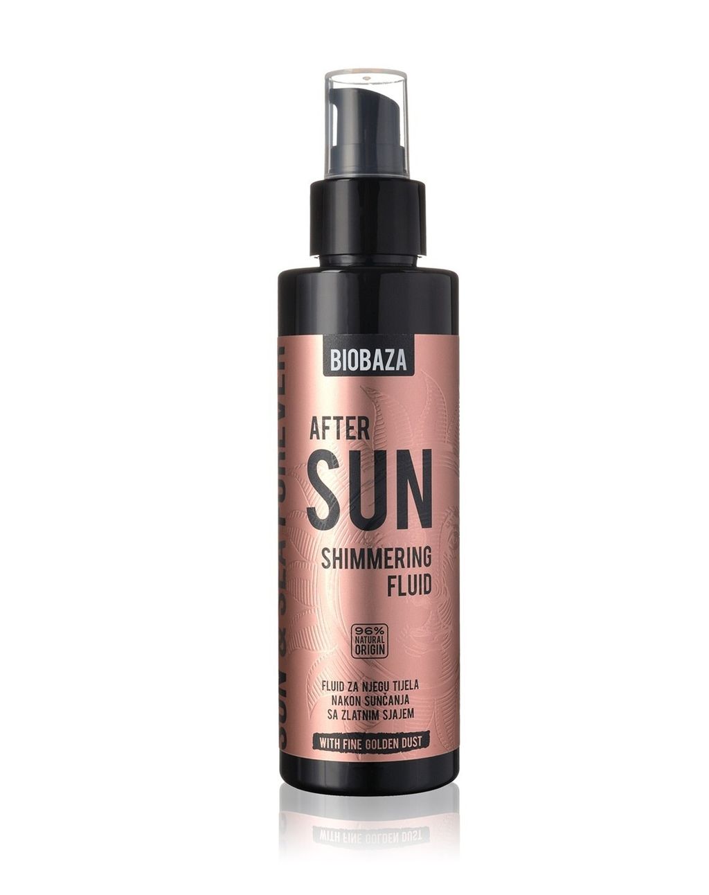 Biobaza After Sun Fluid za njegu tijela sa zlatnim sjajem, 6,36 eura