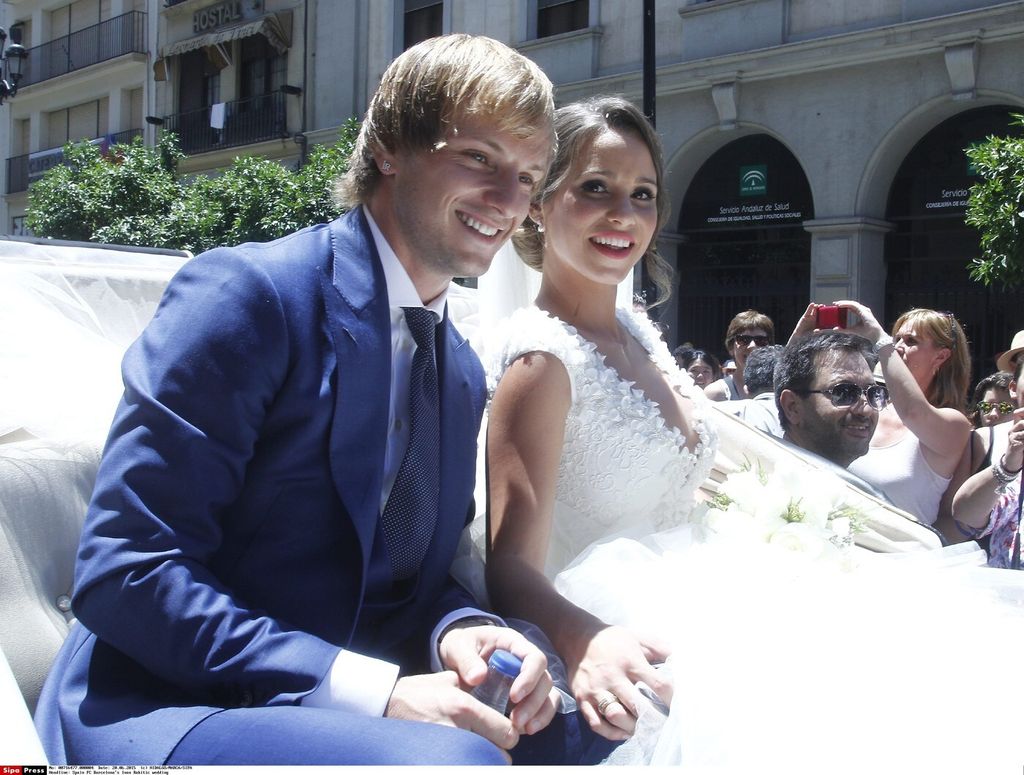 Ivan Rakitić i Raquel Mauri