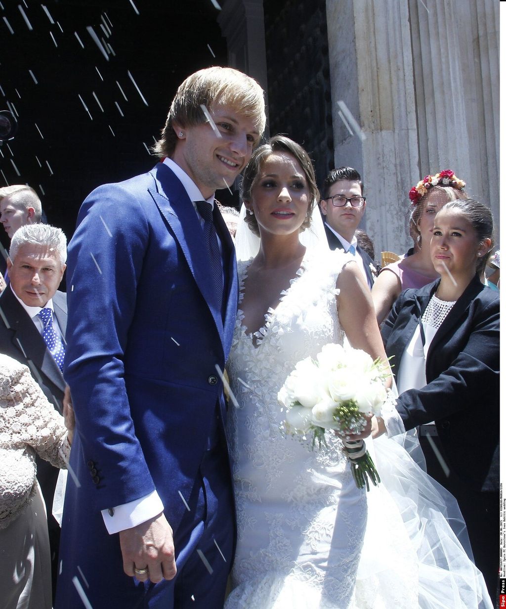 Ivan Rakitić i Raquel Mauri