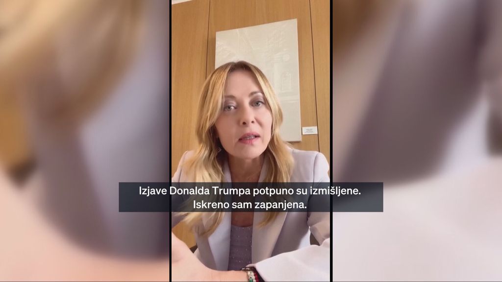 Giorgia Meloni i Donald Trump