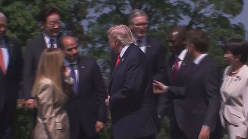 Giorgia Meloni i Donald Trump