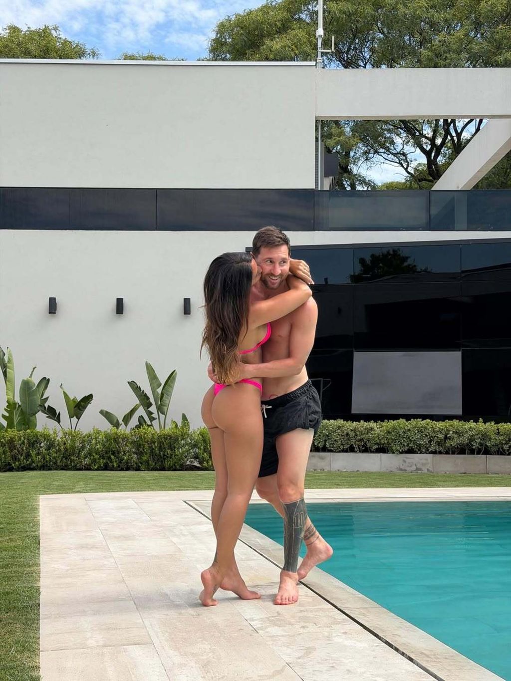 Leo Messi i Antonela Roccuzzo - 2