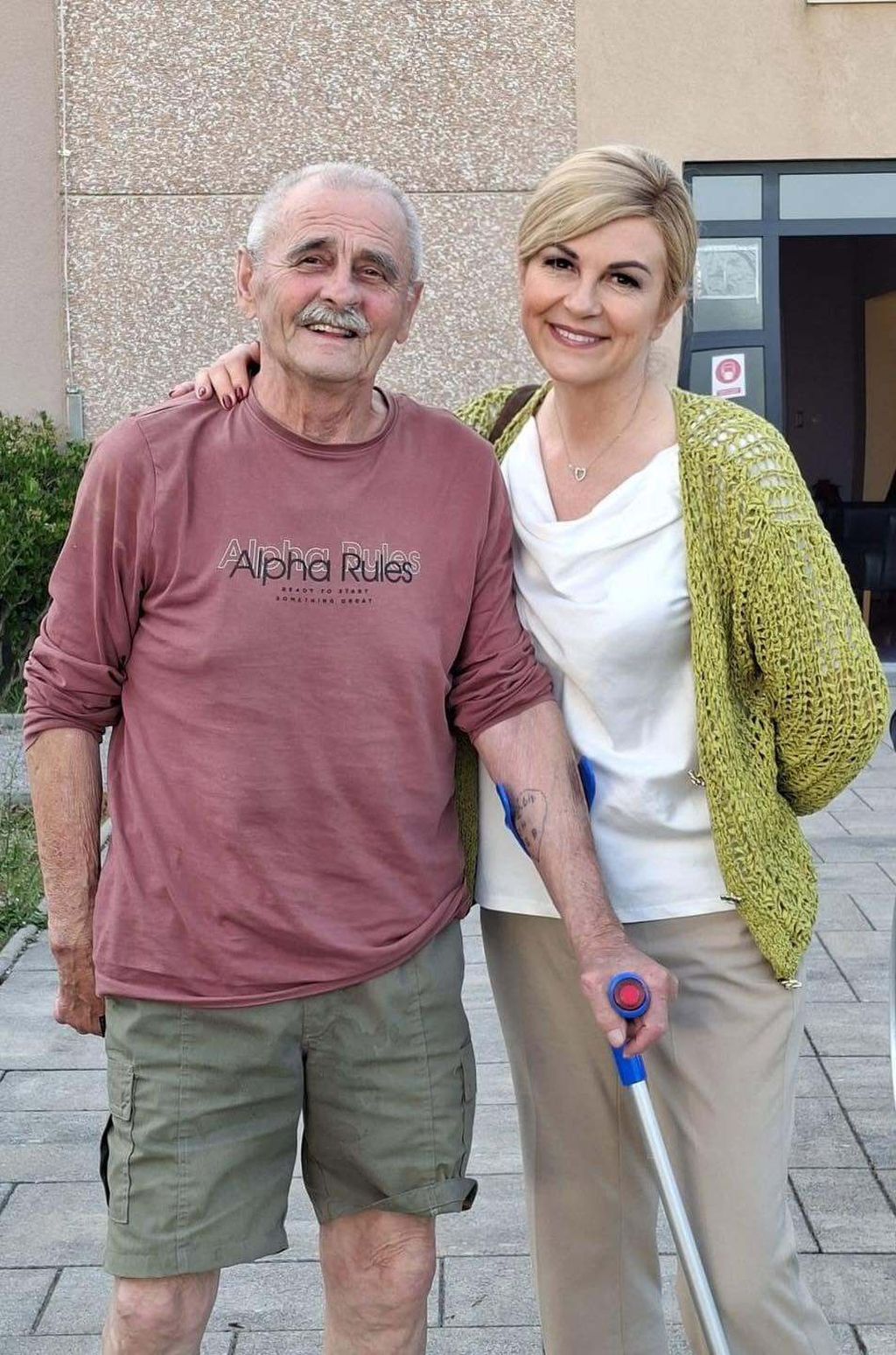Kolinda Grabar-Kitarović s ocem - 3
