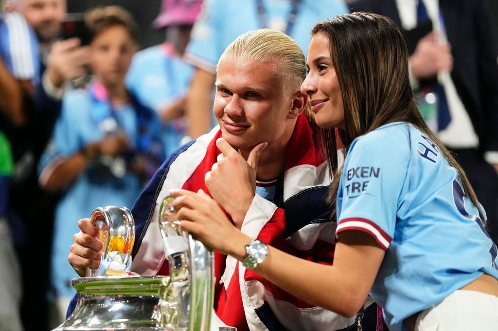Erling Haaland i Isabel Haugseng Johansen - 14