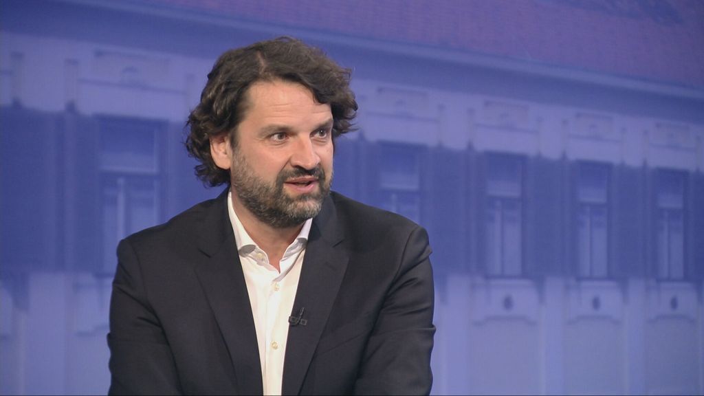Boris Jokić i Sabina Tandara Knezović, reporterka Dnevnika Nove TV