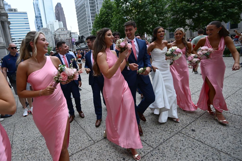 Mladenci u Philadelphiji