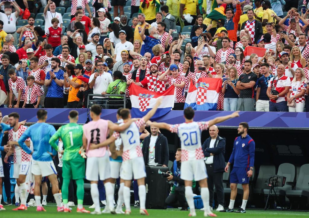 Vatreni nakon pobjede protiv Gane