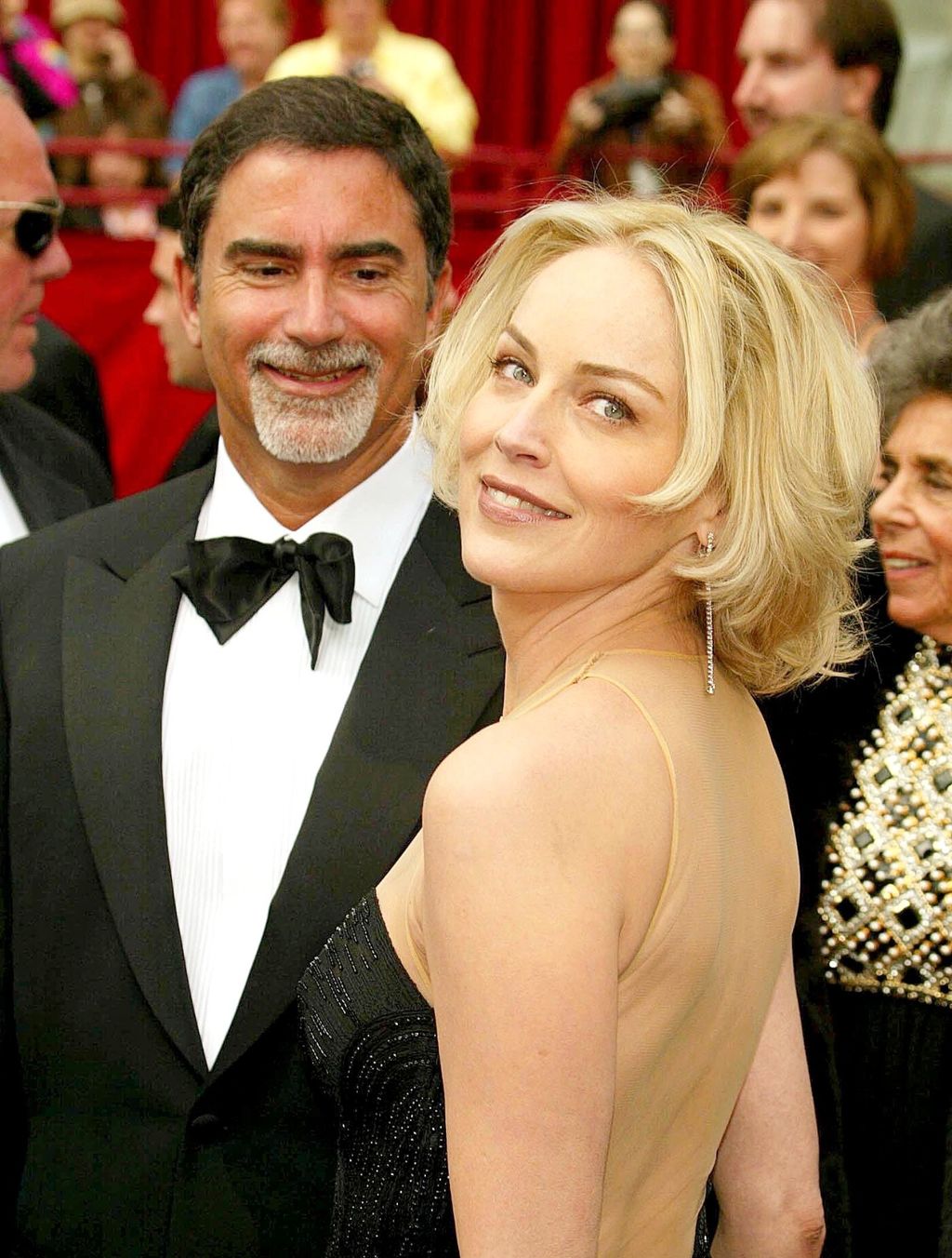 Phil Bronstein i Sharon Stone