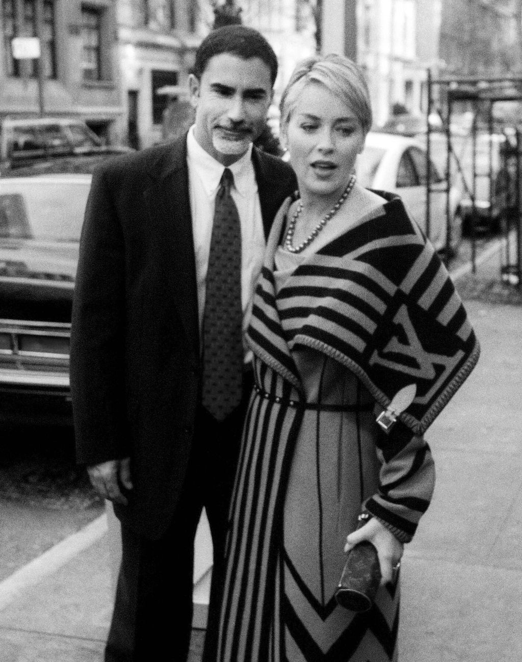 Phil Bronstein i Sharon Stone