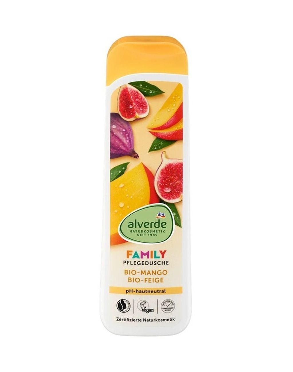 Alverde Naturkosmetik gel za tuširanje Family - eko mango i smokva, 2,10 eura