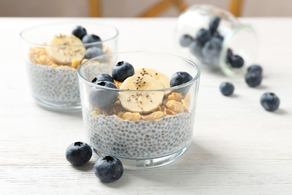 Chia puding s bananom