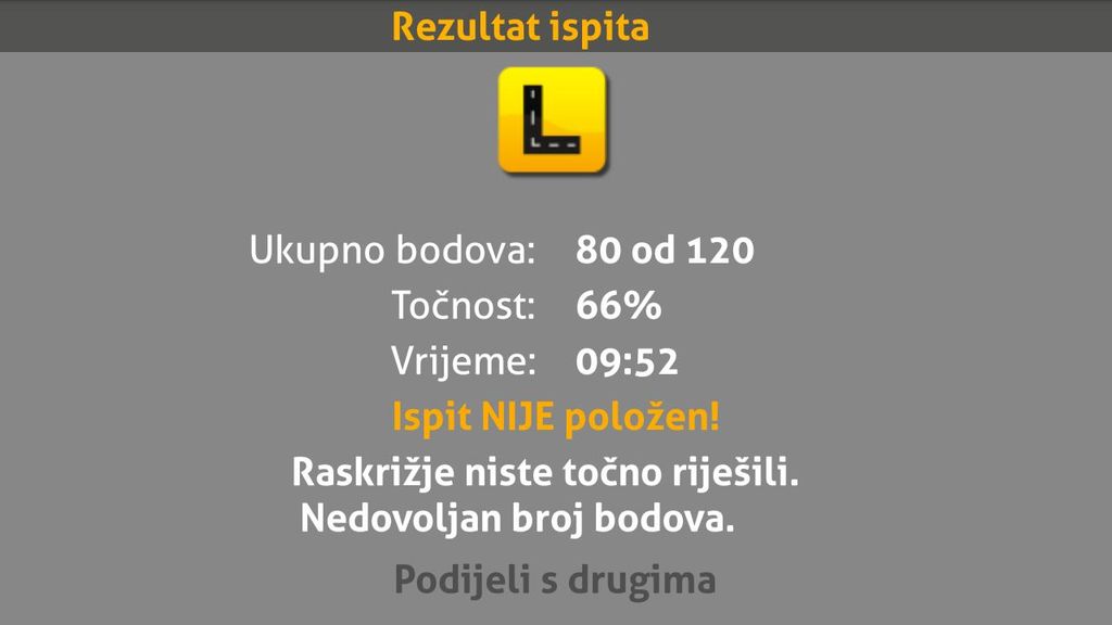 Aplikacija Autoškola (Foto: Screenshot/Zimo)