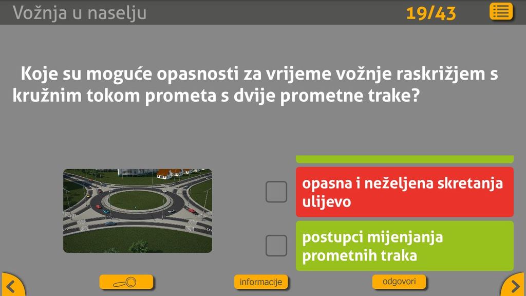 Aplikacija Autoškola (Foto: Screenshot/Zimo)