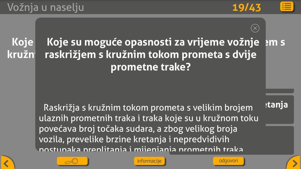 Aplikacija Autoškola (Foto: Screenshot/Zimo)