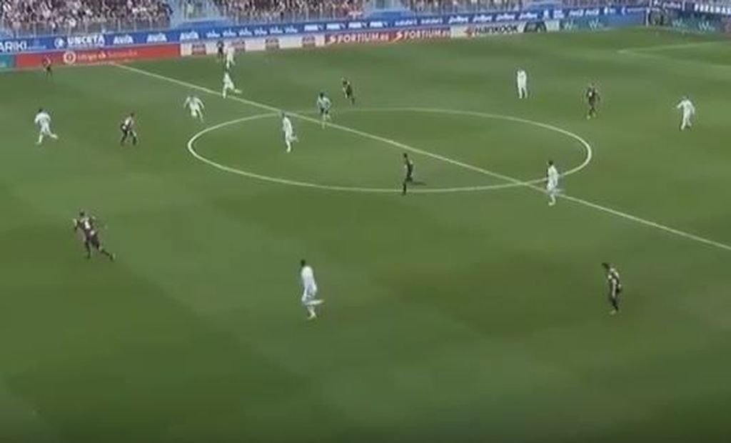 Luka Modrić asistira za Ronalda (Screenshot)