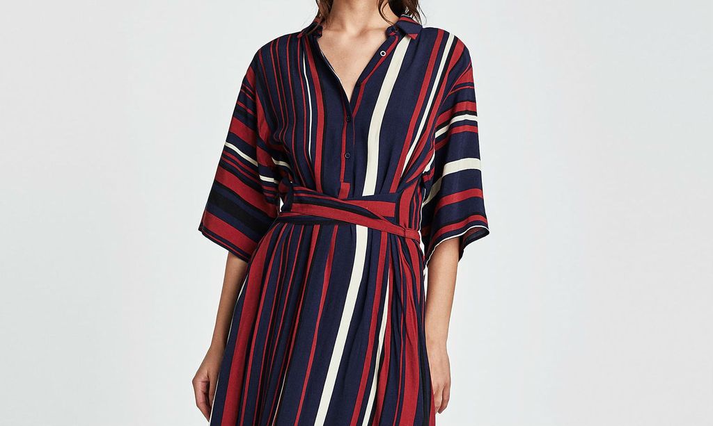 Haljine na prugice iz trgovina koje proljepšavaju figuru - 3