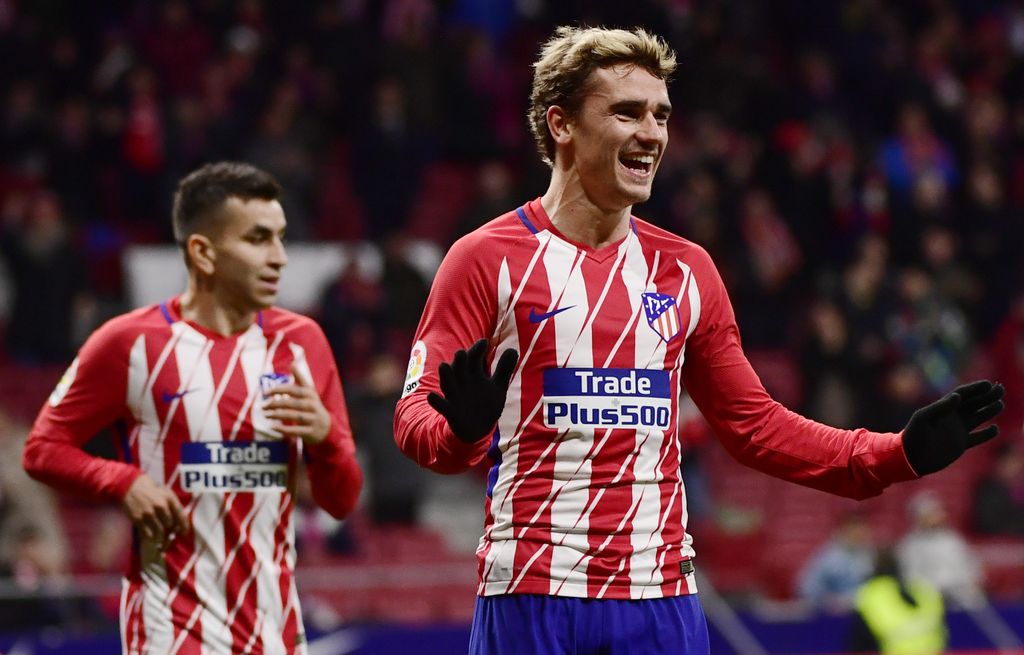 Griezmann slavi pogodak (Foto: AFP)