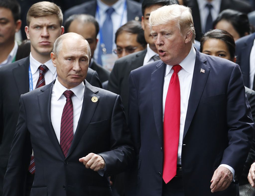 Donald Trump, Vladimir Putin