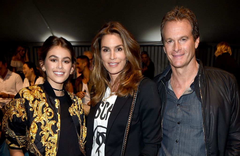 Kaia Gerber s mamom Cindy i tatom Randeom