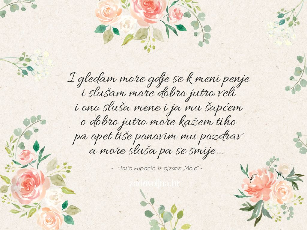 Josip Pupačić, iz pjesme 