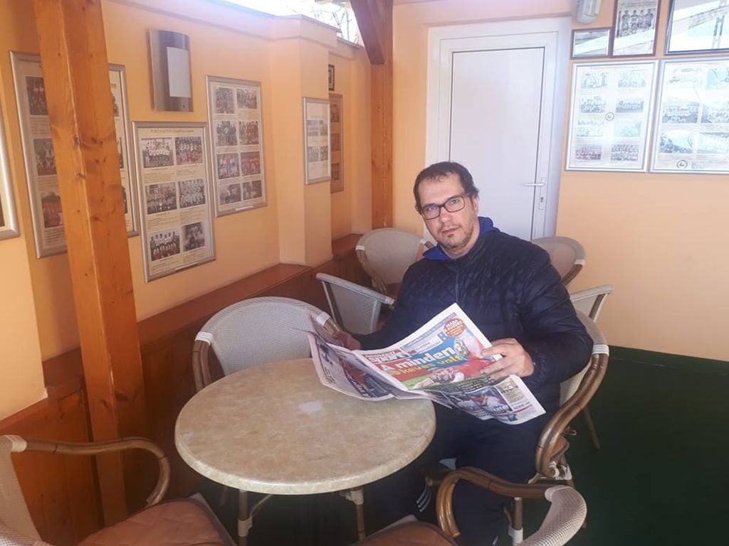Mađarski sportski novinar Laszlo Polgar (Foto: GOL.hr)