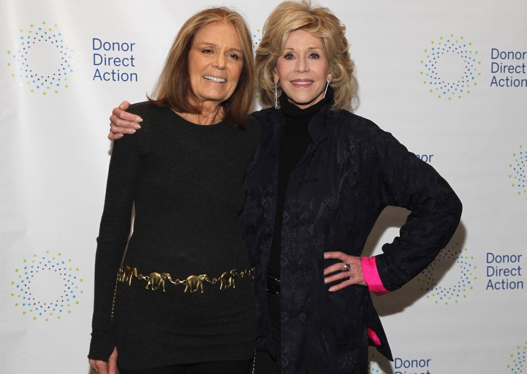 Gloria Steinem i Jane Fonda, također poznata aktivistica