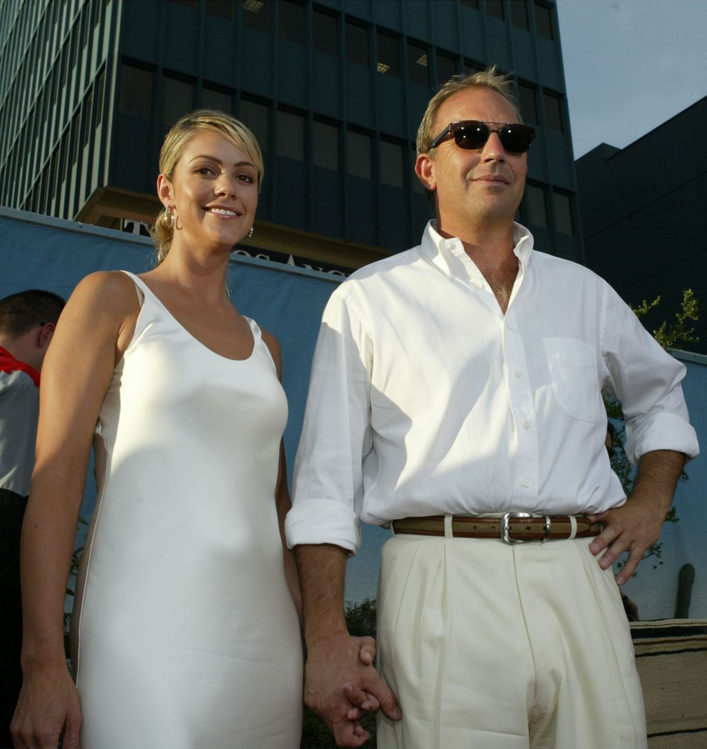 Kevin Costner i Christine Baumgartner (Foto: AFP)