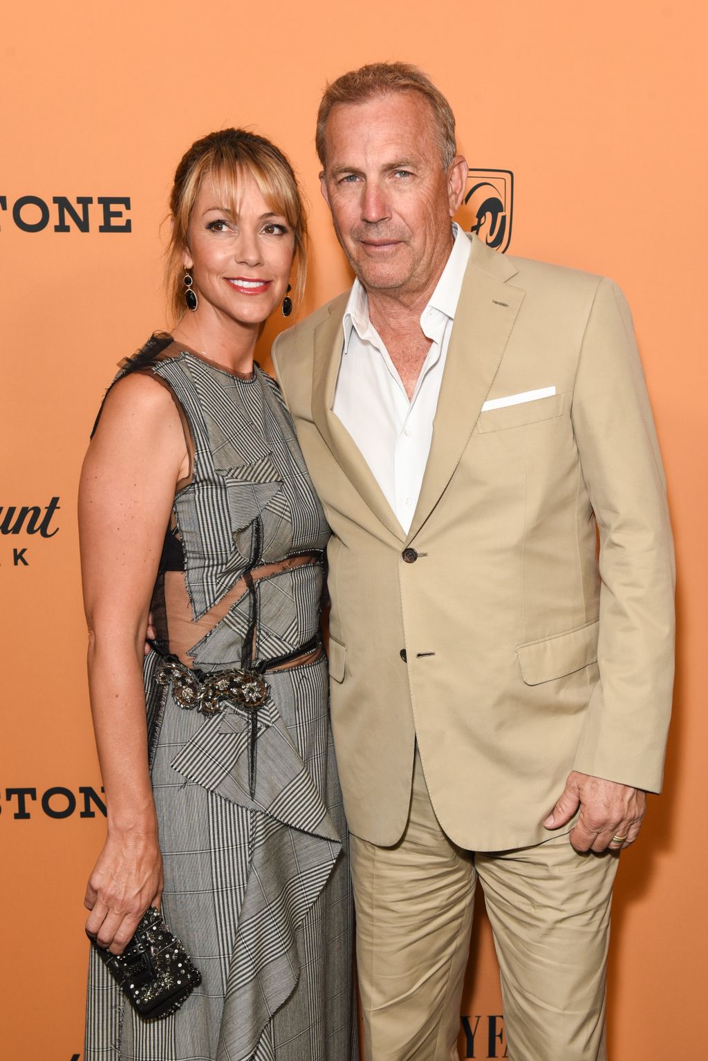 Kevin Costner i Christine Baumgartner (Foto: AFP)