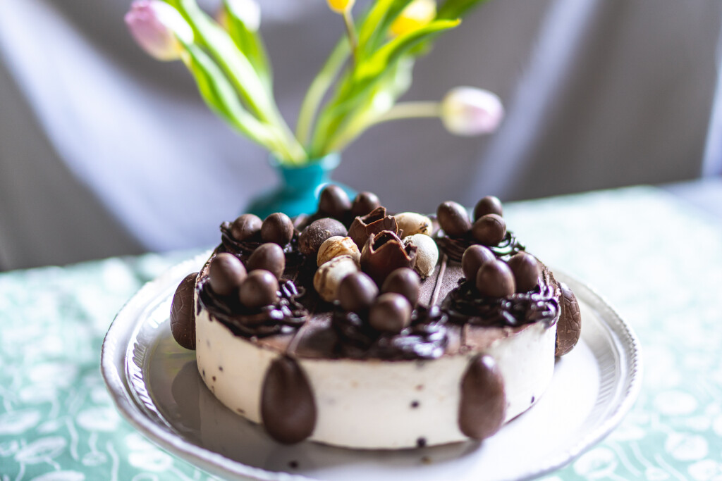 Torta od stracciatelle s gnijezdima