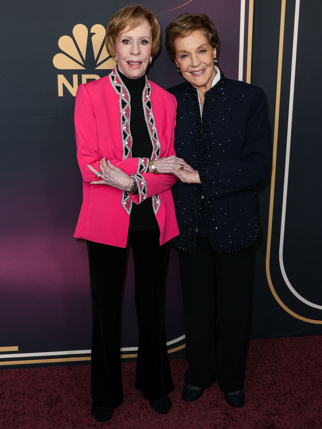Carol Burnett i Julie Andrews na snimanju televizijskog specijala