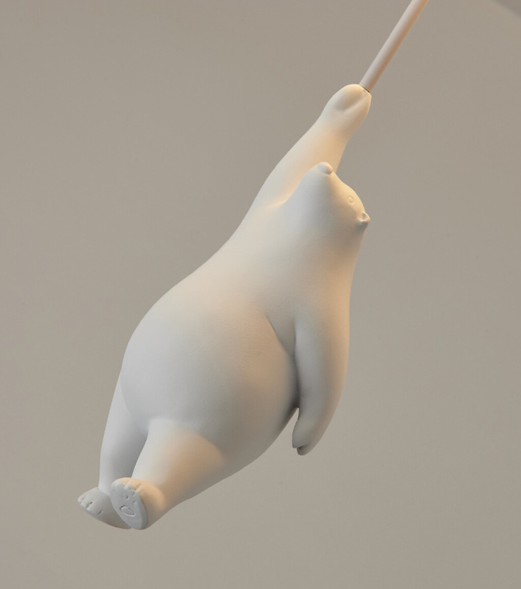 Lampa u obliku polarnog medvjedića