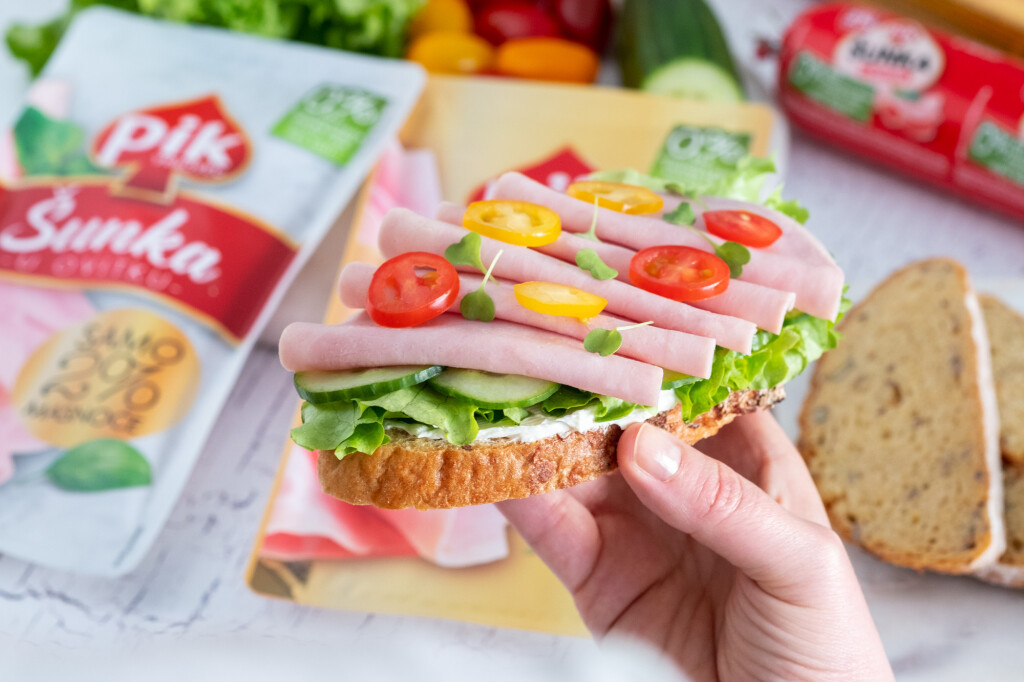 Proteinski sendvič s PIK šunkama
