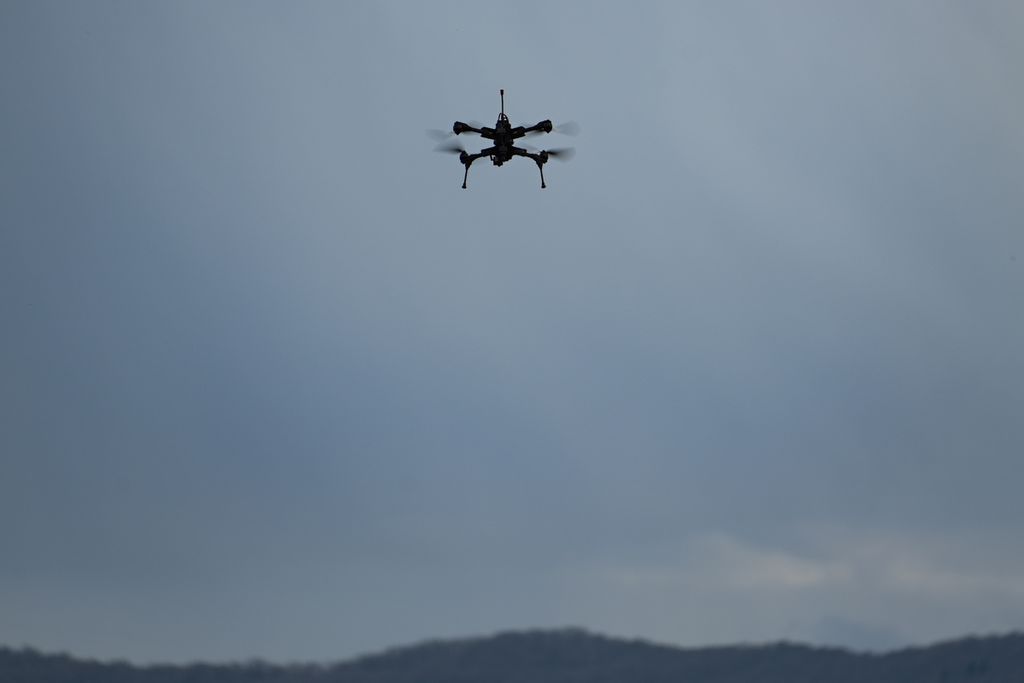 Testiranje drona kamikaze